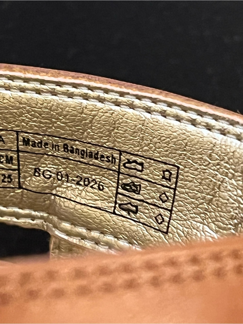 Vionic Glendora Tan Leather Slides NIB - Picture 6 of 7